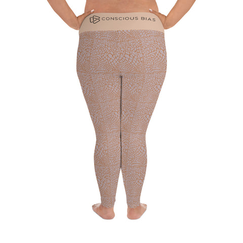 All-Over Print Plus Size Leggings