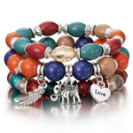 ZOSHI 3-4pcs/set Fashion Boho Bracelets