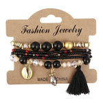 ZOSHI 3-4pcs/set Fashion Boho Bracelets