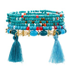 ZOSHI 3-4pcs/set Fashion Boho Bracelets