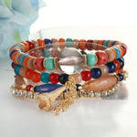 ZOSHI 3-4pcs/set Fashion Boho Bracelets