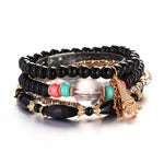 ZOSHI 3-4pcs/set Fashion Boho Bracelets