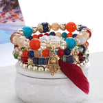 ZOSHI 3-4pcs/set Fashion Boho Bracelets