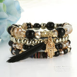 ZOSHI 3-4pcs/set Fashion Boho Bracelets