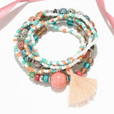 ZOSHI 3-4pcs/set Fashion Boho Bracelets