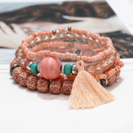 ZOSHI 3-4pcs/set Fashion Boho Bracelets