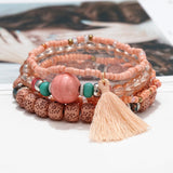 ZOSHI 3-4pcs/set Fashion Boho Bracelets