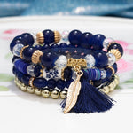 ZOSHI 3-4pcs/set Fashion Boho Bracelets